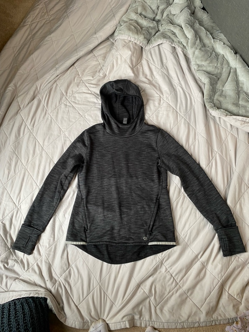 GAP Charcoal Gray GapFit Hoodie
